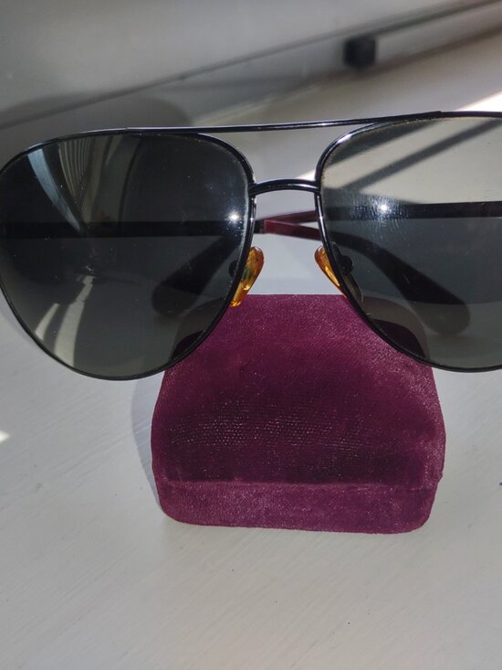 Marc by Marc Jacobs Aviator Sunglasses Black Metal Frame Gradient Lenses main image 7